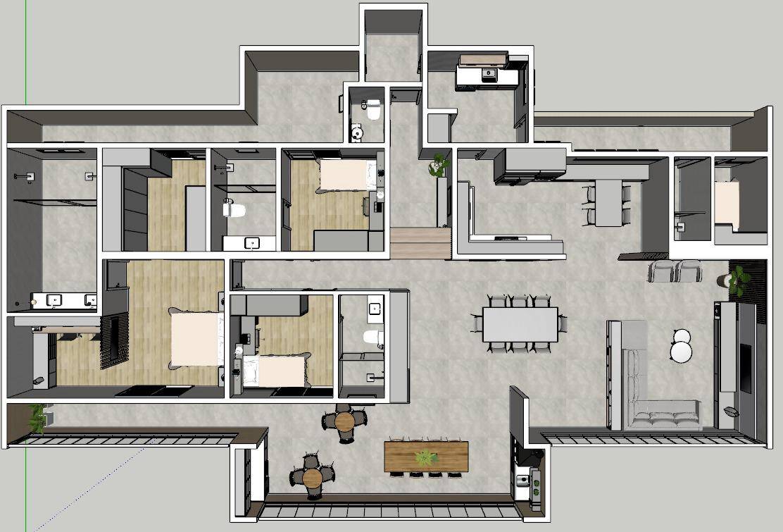 Apartamento à venda com 4 quartos, 230m² - Foto 18